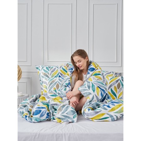 Bed linen euro, size 214x240 cm, 215x220 cm, 70x70 cm - 2 pcs-11