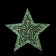 New Year's decor with backlight "Disorder Star" 26 × 5 × 25 cm