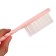 Set of combs "Bear", 2 pcs., Pink color