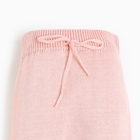 Pants knitted crumb I, height 80-86 cm, pink color-1