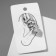 Earrings "Kaffa" set 3 pcs, pattern, color silver