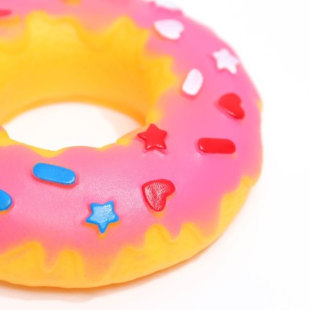 Brying "Donut" toy for dogs, 8.5 cm, pink-2