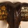 Souvenir tree "Elephant Head" 21x8x30 cm