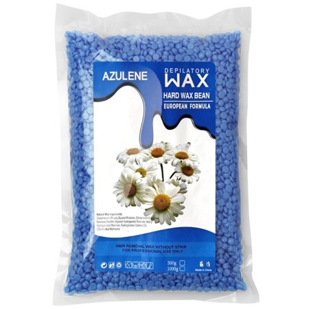Film wax for depilation in the Jessnail granules "Emerald", 500 g