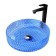 ABBER GLAS AK2301DB sink, invoice, 395x395x105 mm, glass, blue