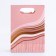 Gift box-package, packaging with a cut handle, "pink grace", 12 x 6 x 16 cm