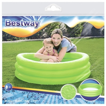 The inflatable “radiance” pool, 102 x 25 cm, from 2 years, Mix color, 51024 Bestway-6
