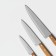 A set of kitchen knives Tramontina Universal “Cook Troika”, 3 objects: blade 12.5 cm, 17.5 cm, 23 cm