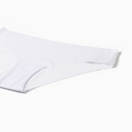 Panties female slips (seamless), white color, rr 42 (XS)-1