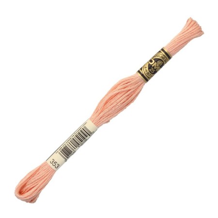 The threads of the DMC 117 (353), 12 pcs. packaged