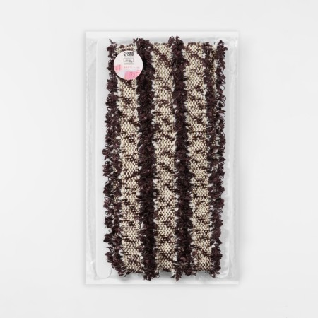 Decorative braid “Twydal”, bilateral, 30 mm, 5 ± 0.5 m, brown color-2