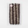 Decorative braid “Twydal”, bilateral, 30 mm, 5 ± 0.5 m, brown color