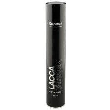 Hair varnish Kapous Professional, strong fixation, 750 ml