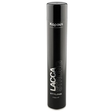 Hair varnish Kapous Professional, strong fixation, 750 ml