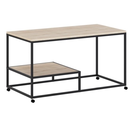 Gouring Payper table, 985x488x488, Black Muar/Dub Sonoma