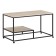 Gouring Payper table, 985x488x488, Black Muar/Dub Sonoma