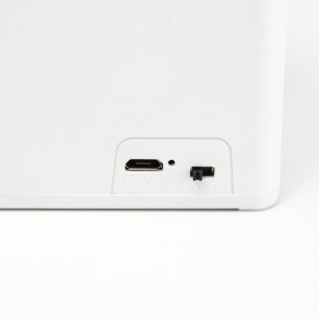 Extra table lamp LED 3W USB AKB White 16x11x30 cm Risalux-9