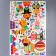 Sticker Plastic Interior Color "Circus show" 60x90 cm