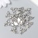 Decor for creativity Metal "I love your dog" silver 1.8x1.4 cm