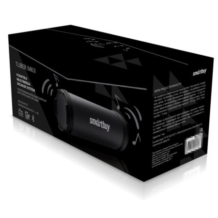 Portable acoustics Smartbuy SBS-4100 Tuber MKII Black (MP3-player, FM radio, 6 W)-1