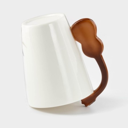 Ceramic mug "Tools. Guitar ", 350 ml, white color-1