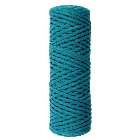 Knitting cord "Classic" 100% polyester 3mm 100m (173 sea wave)-1