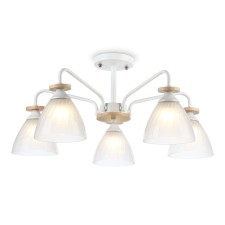 Suspended chandelier Ambrella Light, Modern, TR9567, 5HE27, white color