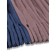 Set of curtains "Canvas", size 200x270 cm, 2 pcs, blue color, dusty rose