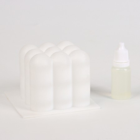 With your own hands. Creating a curly aromatic candle "Cube", a set for creativity-3