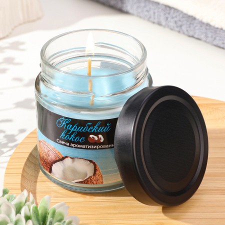 Candle in the Bank Aromatic "Caribbean", 25 hours