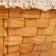 Wicker basket, sequoia, 12.5x12.5XN8/22 cm, natural with a edging