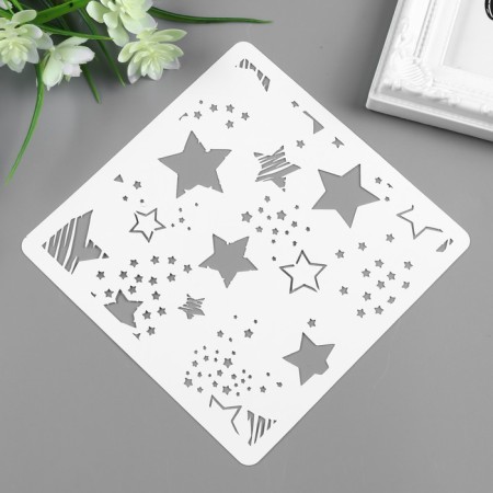 Stencil plastic "Starks" 15x15 cm-1