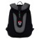 School backpack Devente Born to be Strong + watch, 38 x 28 x 16 cm, ergonomic back, black