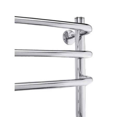 Electric towel Indigo Brace Lux, 700x400 mm, timer, hidden installation, chrome-2
