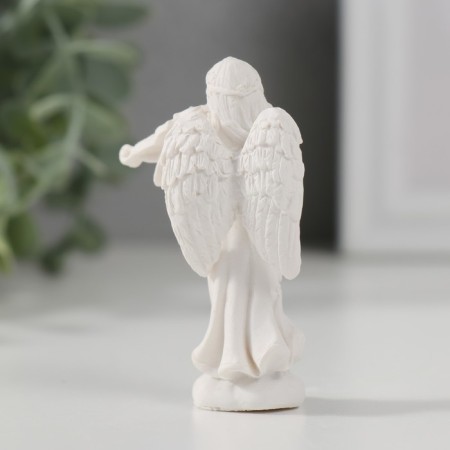 Souvenir Polystone "Guardian angel with violin" 6.2x2.5x3.5 cm-2