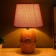 Cassiopeia table lamp E14 40W brown 20x20x33 cm