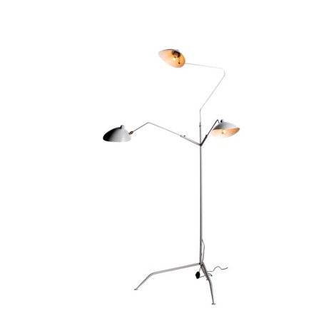 The floor lamp ST LUCE. SL305.505.03. SPRUZZO. 3x60 watts, E27, 155x155x205 cm, white color-5