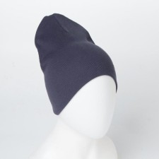 Hat for a boy, dark gray/star, size 50-54