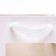 Gift package, with a window, 20 x 15 x 10 cm, white