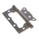 Loop of an invoice without inserting "Allur" 2bb AB, 100x75x2.5 mm, color of bronze, 2 pcs.