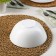 Glass -ceramic salad Precious, 800 ml, d = 18 cm, white color