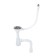 Aquant siphon for washing, 3 1/2 "x 40 mm, round overflows, with corrugated 40x40/50 mm