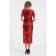 Dress lace, size 46, red color
