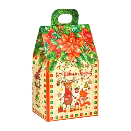 New Year's gift "Mini House" Santa Claus and Hare, 150 g-2