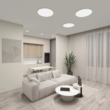 DK6520-WH Thin Lumina Light with D220MM 220V 18W 3000/4000/6500K IP40 White alumin-5