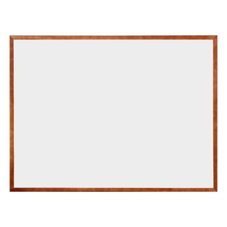 Magnetic marker board 90x120 cm, calligrata, in a wooden frame (dark stain)-1
