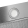 Excuse Maunfeld Trapeze 602M, built -in, 1150 m3/h, 3 speeds, 59.8 cm, silver