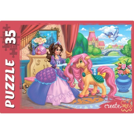 Puzzle "Kingdom of Pony", No. 2, 35 elements-4