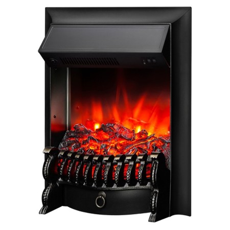 Elektogchag Fobos Lux Black, 20 ", 2000 watts, 2 heating modes, dummy of burned firewood-1
