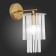 Wall lamp EVOLUCE. Sle1122-301-01. Lynden. 1x40 W, E14, 15x29 cm, brass color
